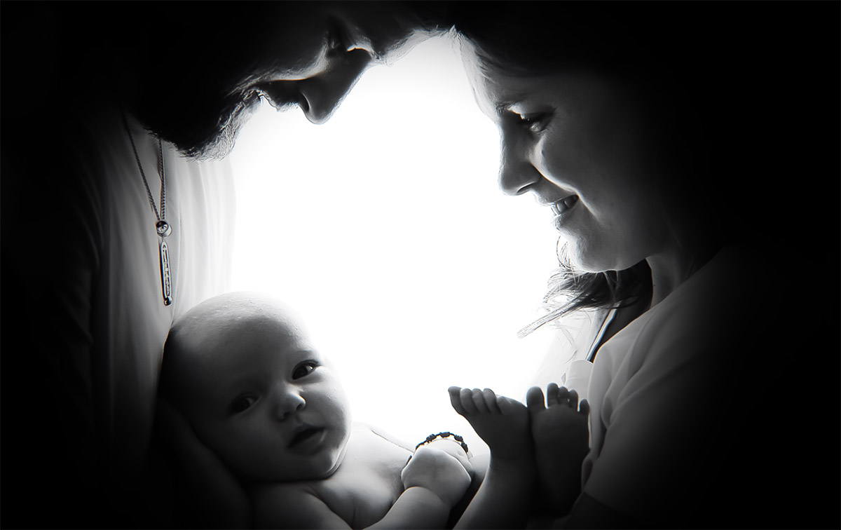Lino De Vallier newborn photo
